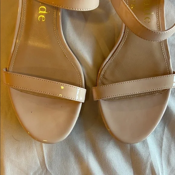 Kate Spade Beige Strappy Sandals - Picture 2 of 14
